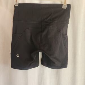 Lululemon Black Biker Shorts